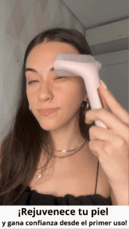 Massageador de rolo frio calmante para rosto, pescoço e corpo
