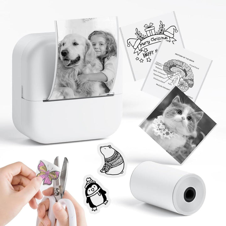Mini Impresora Térmica Portátil M2 – Imprime desde tu móvil sin tinta