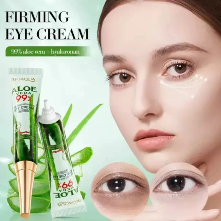 Reparador e Firmador do Contorno dos Olhos com Aloe Vera 99% (20g)