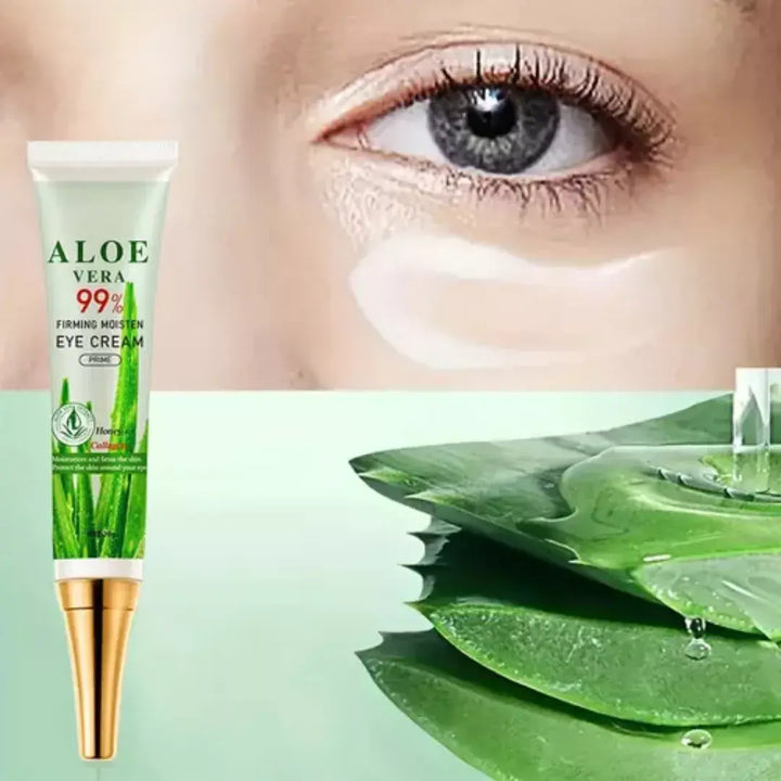 Reparador e Firmador do Contorno dos Olhos com Aloe Vera 99% (20g)