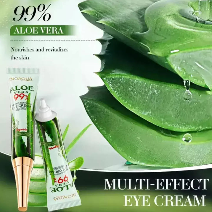 Reparador e Firmador do Contorno dos Olhos com Aloe Vera 99% (20g)